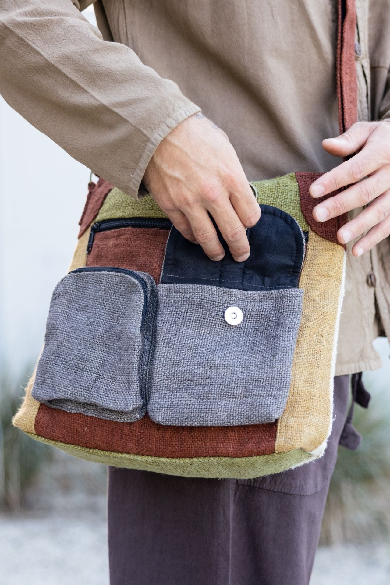 Hemp Safari Bag