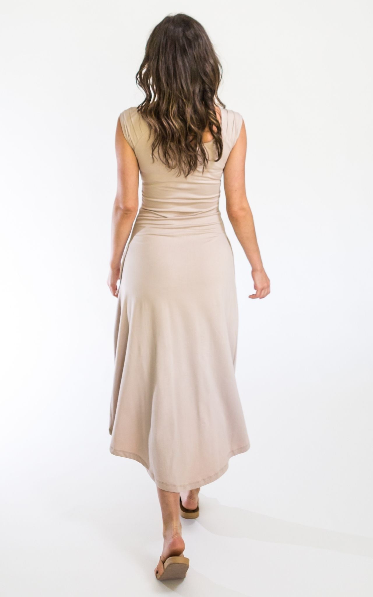 Priya Dress - Sand