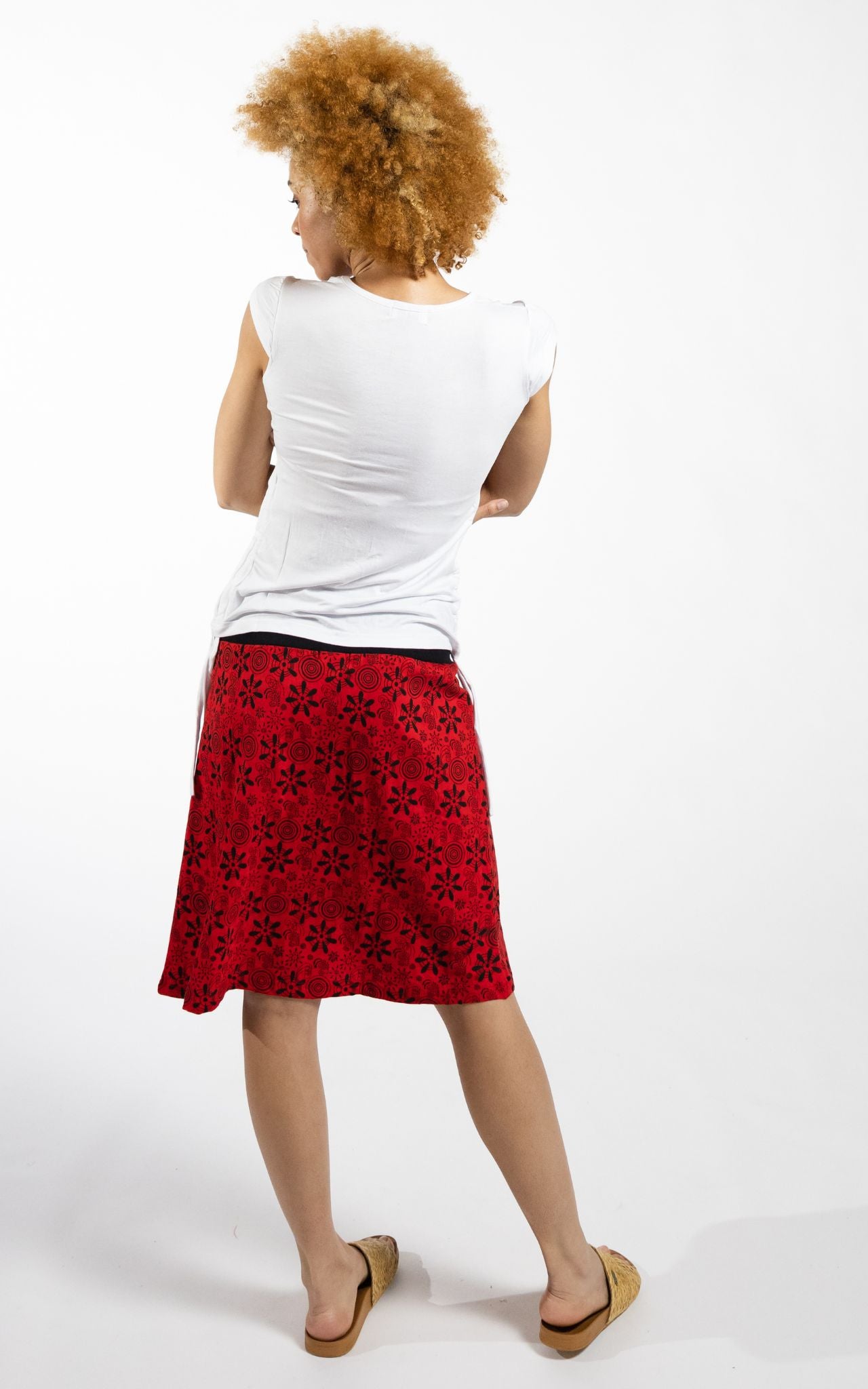 Stella Skirt - Red