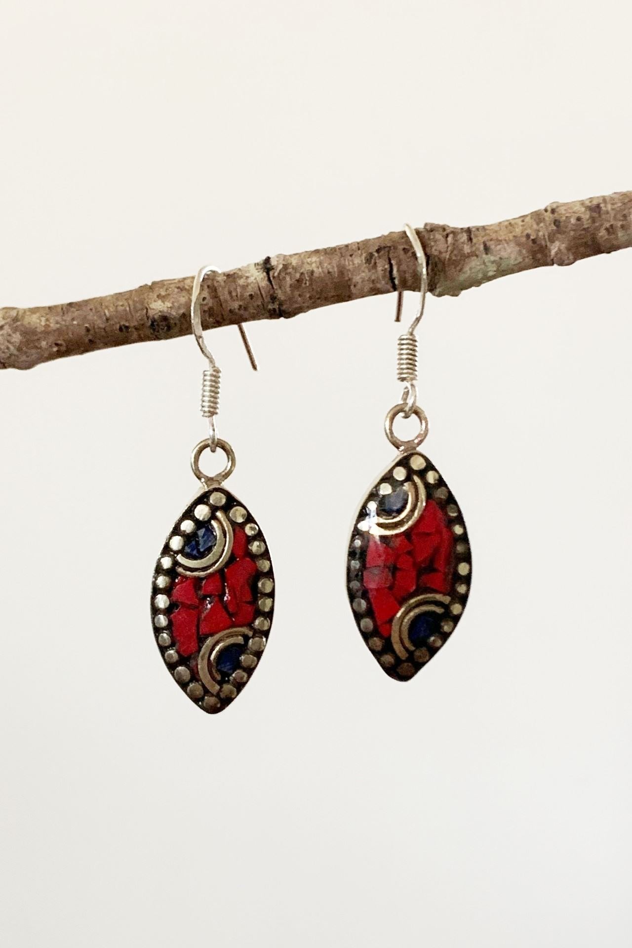 Tibetan Earrings - Neeva