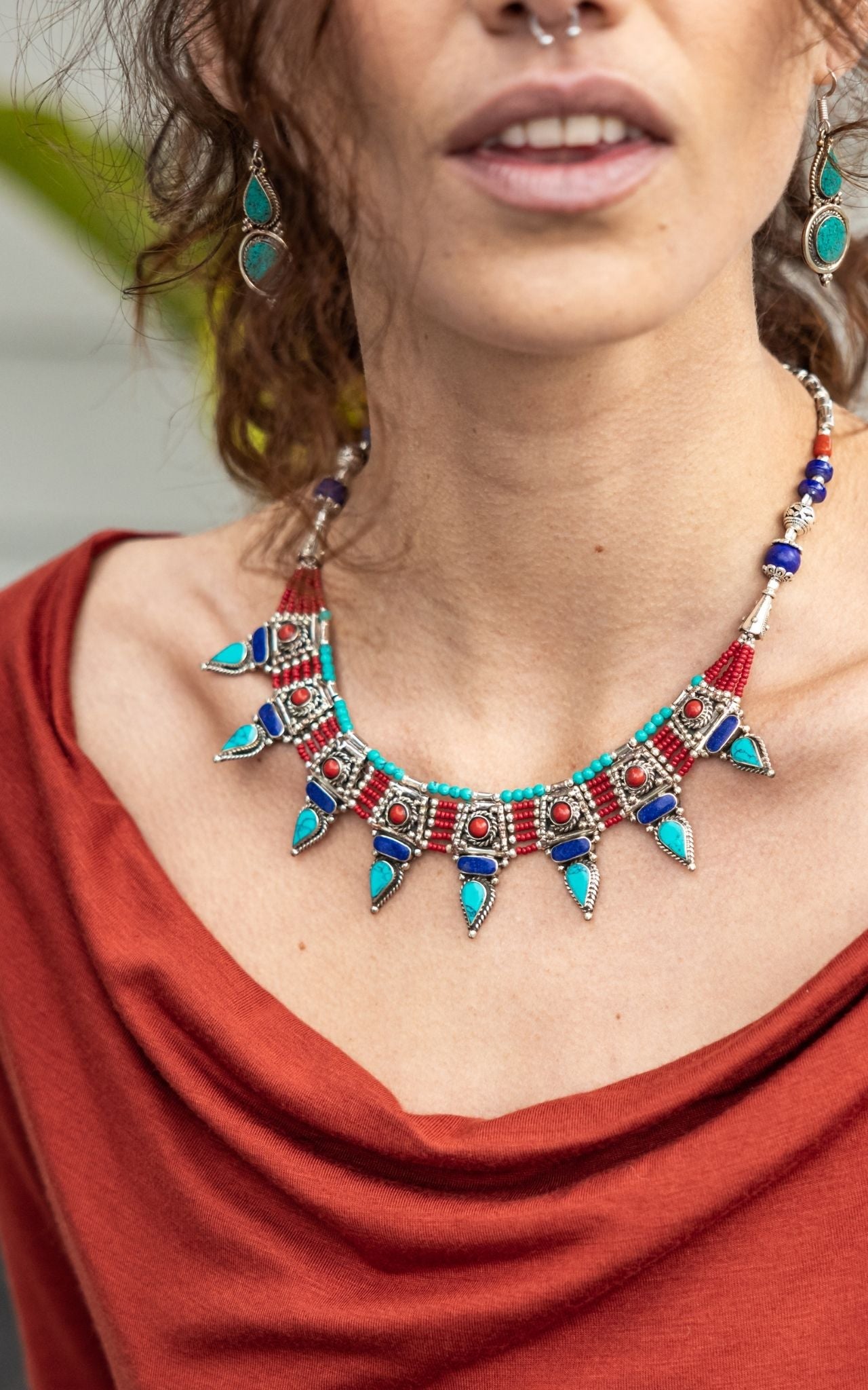 Tibetan Necklace - Anita