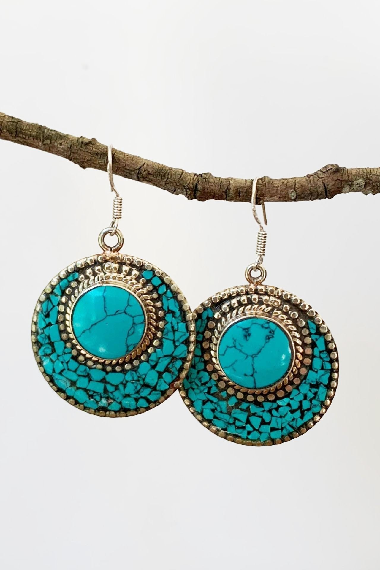 Tibetan Earrings - Sita