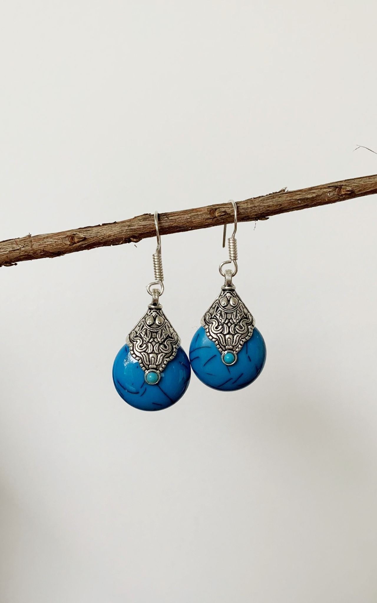 Tibetan Earrings - Mitha