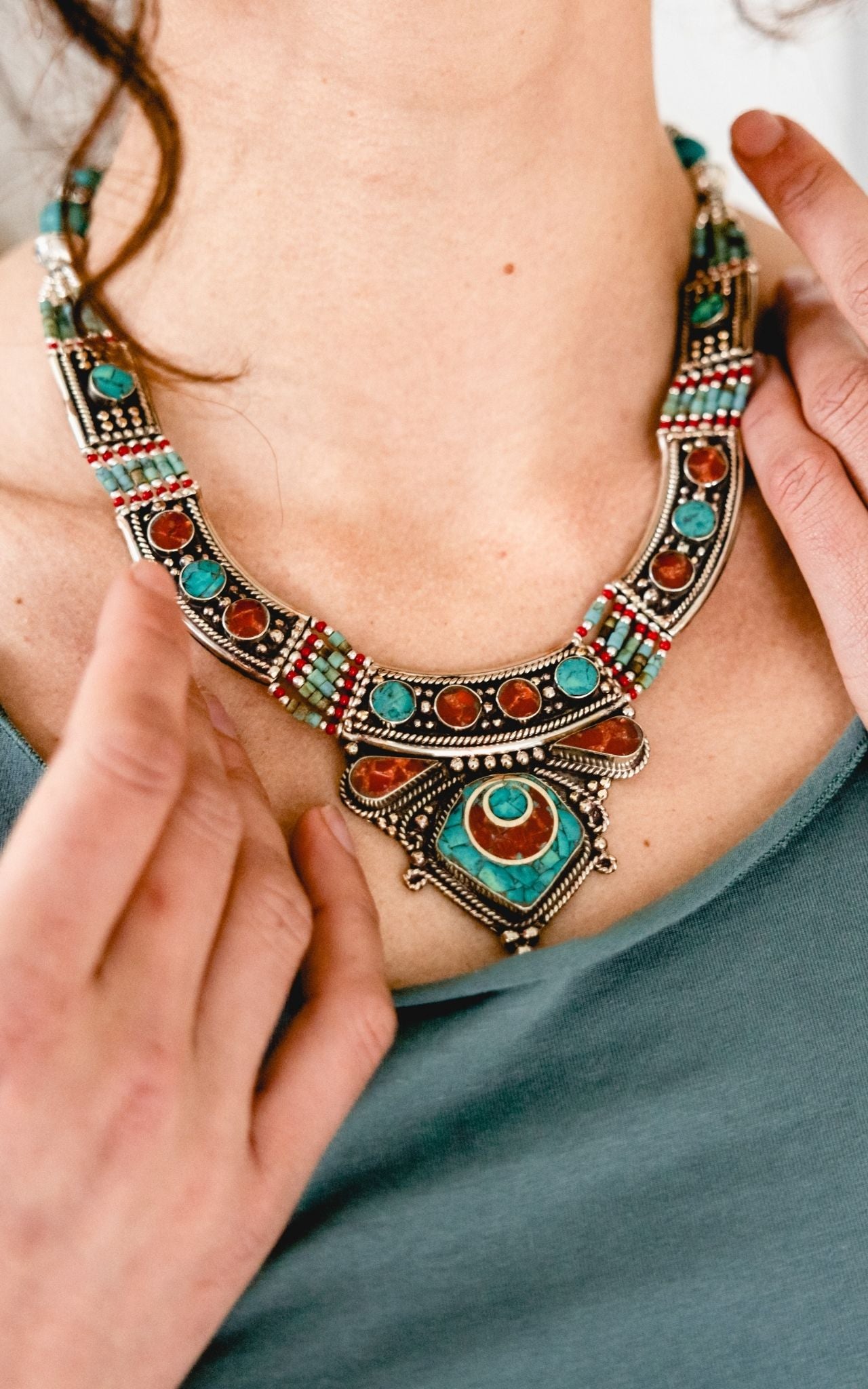 Tibetan Necklace - Tamish