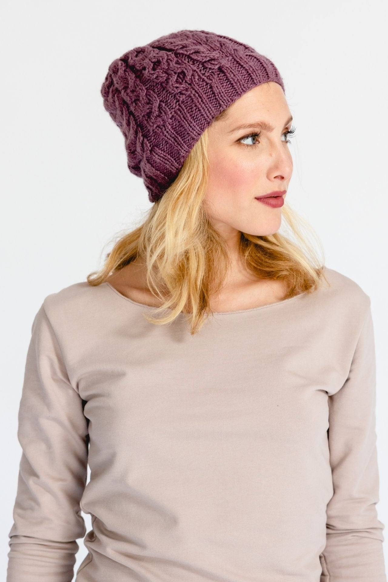 Cable Knit Beanie