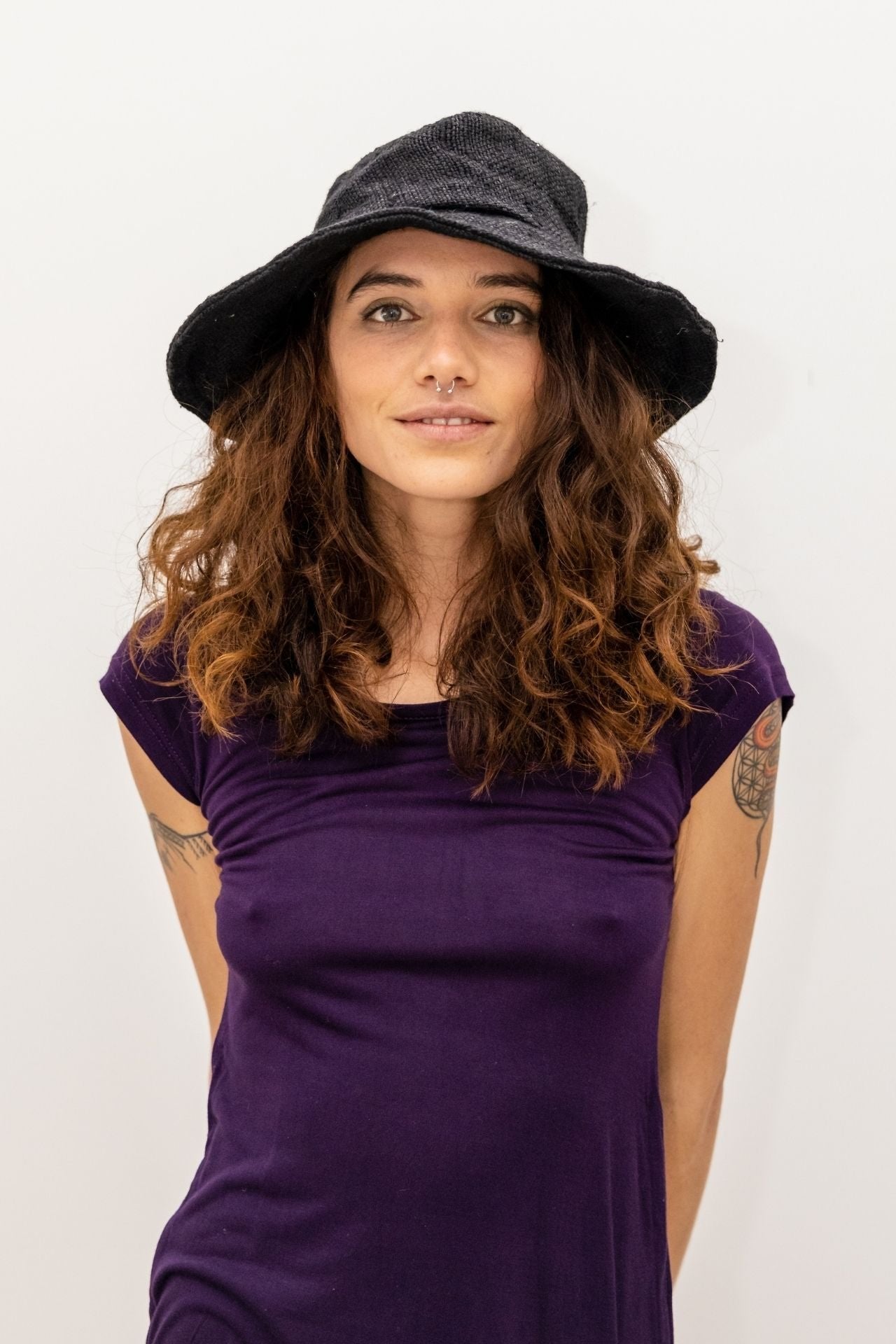 Wide Brim Hemp Hat