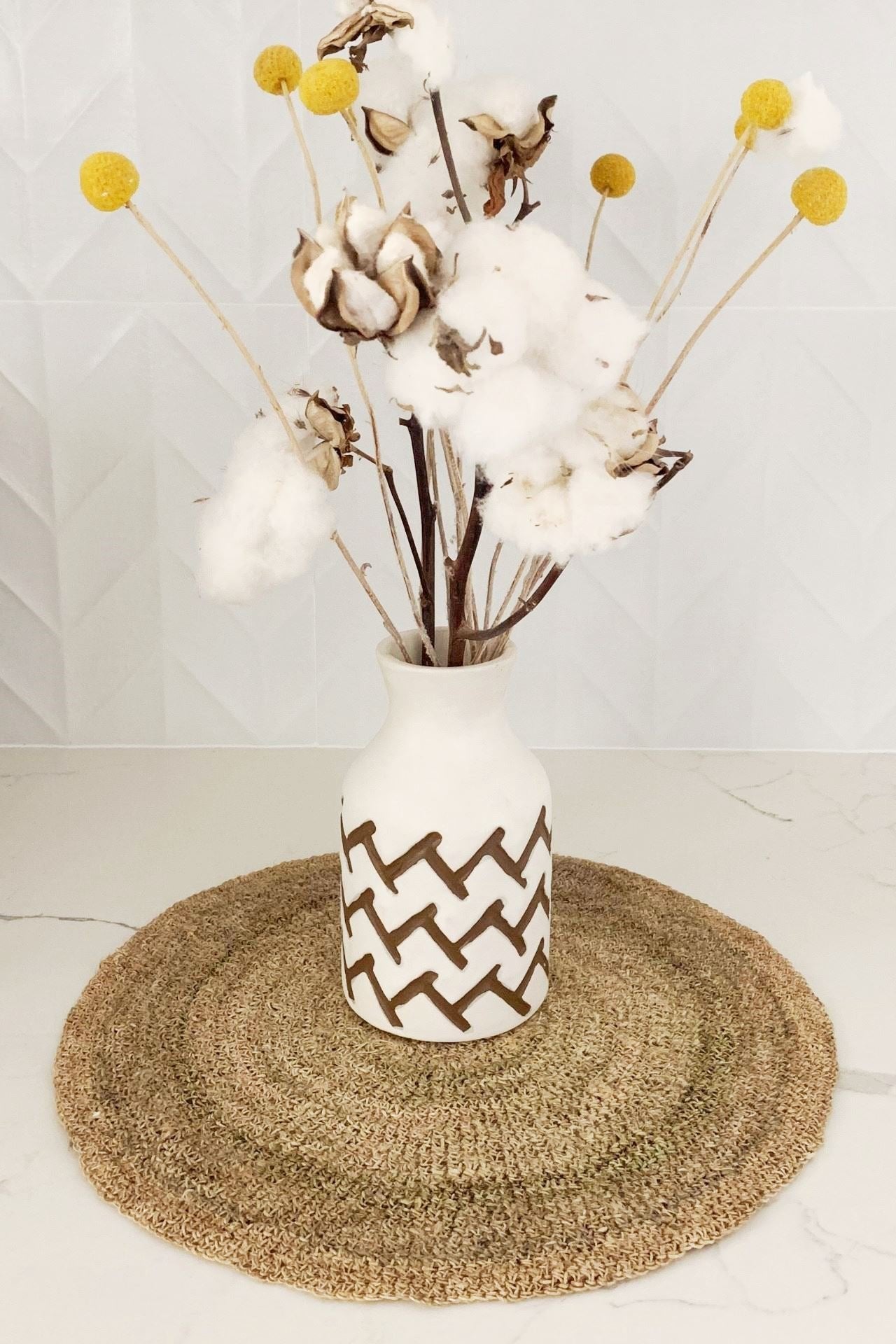 Hemp Centrepiece