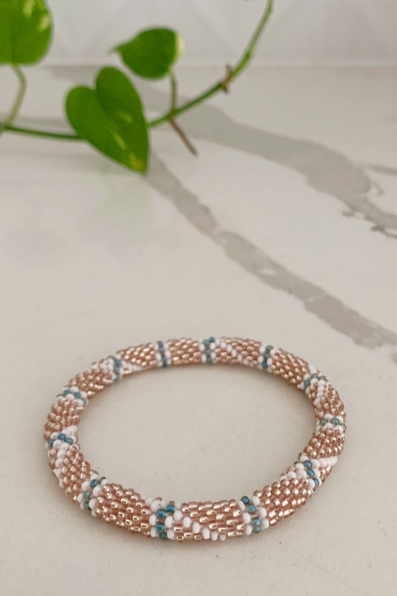 Rolling Beaded Bracelets - Patterned