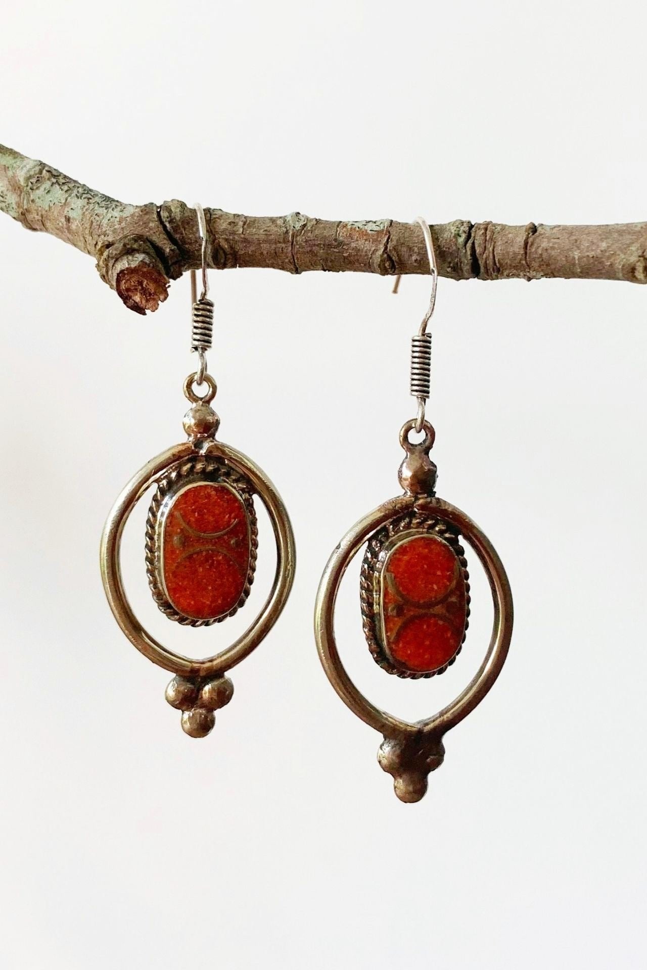 Tibetan Earrings - Radha