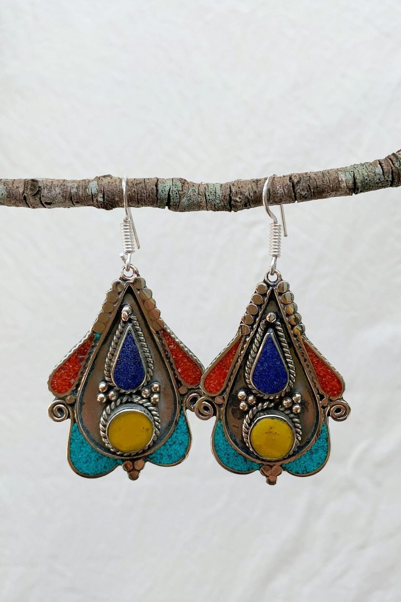 Tibetan Earrings - Ayela