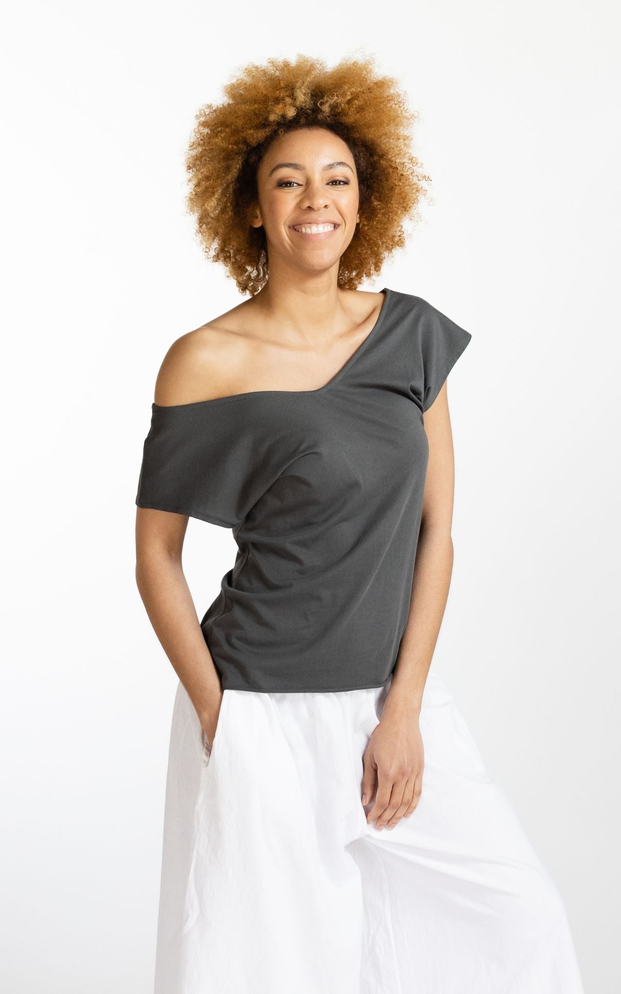 Mimi Top - Grey