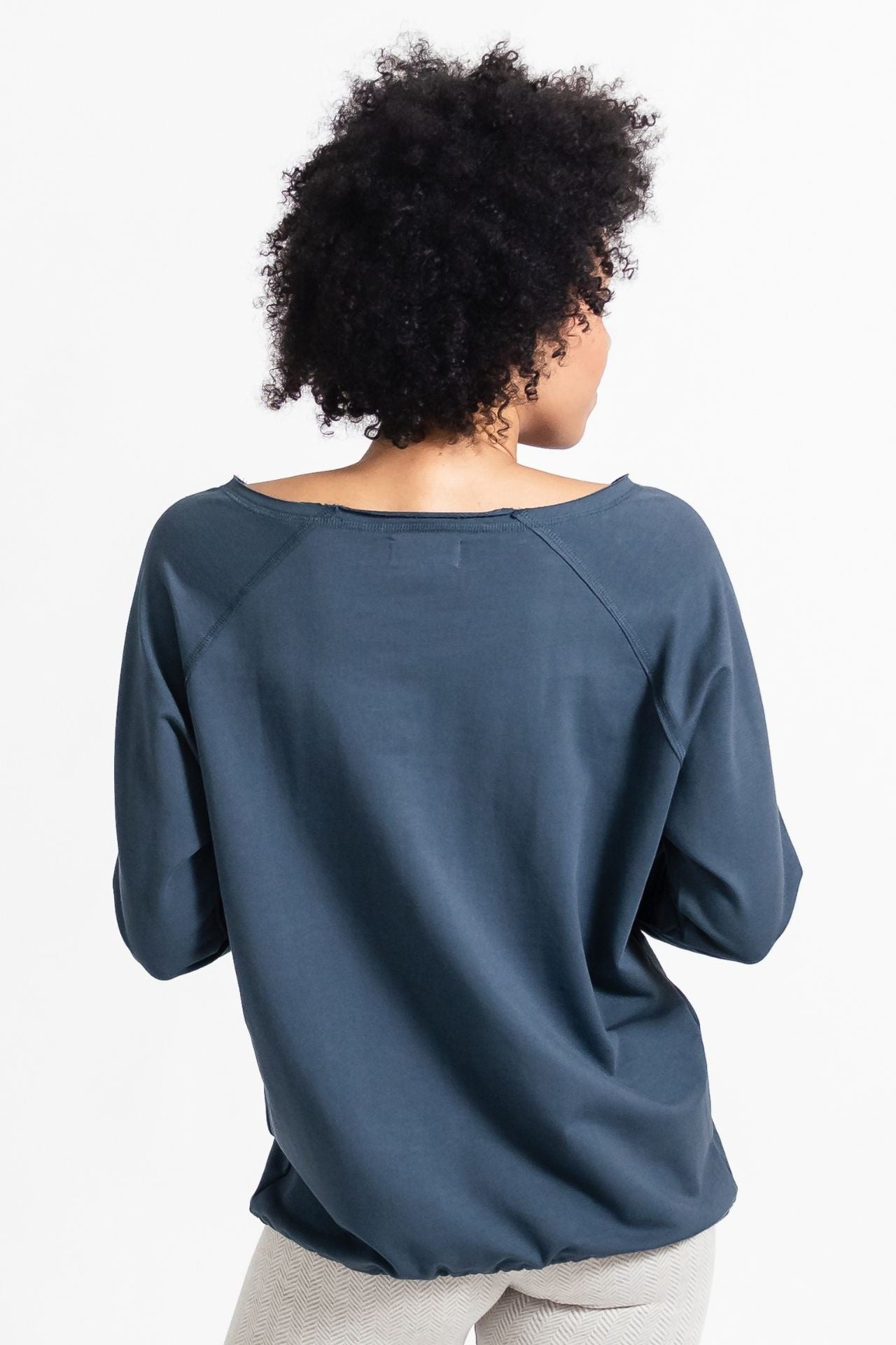 Oversized Sweater - Cobalt