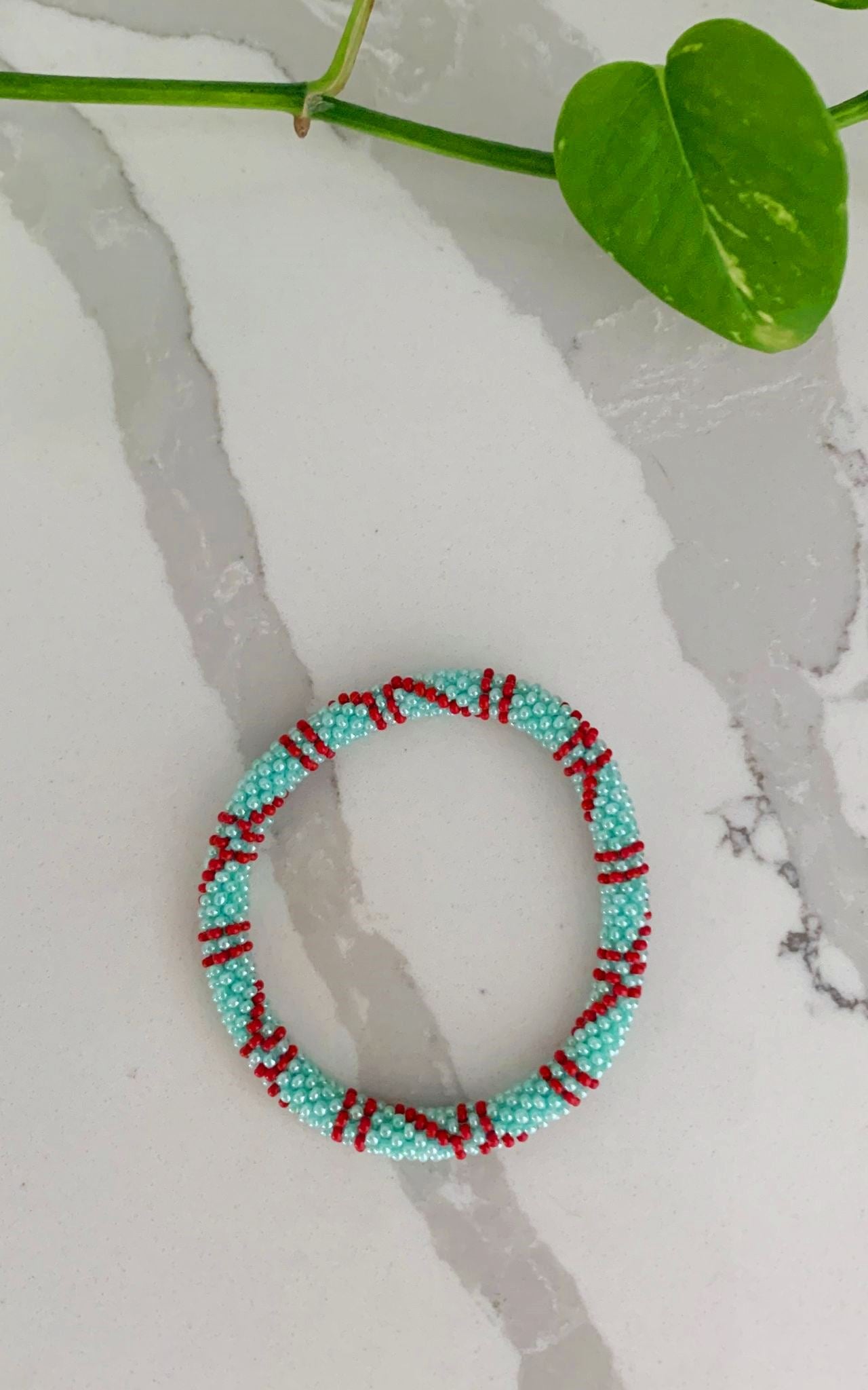 Rolling Beaded Bracelet - Latigo