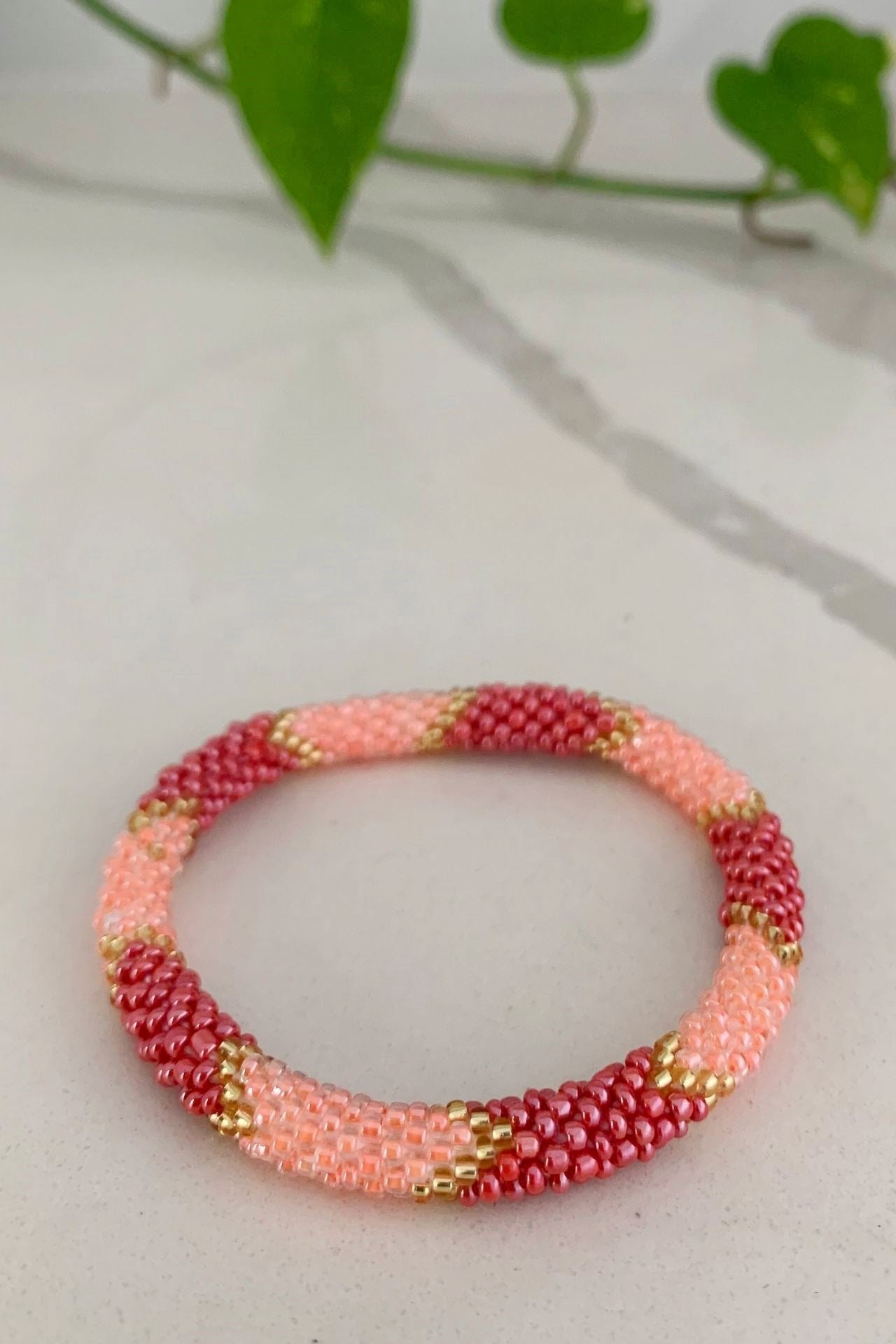 Rolling Beaded Bracelets - Patterned