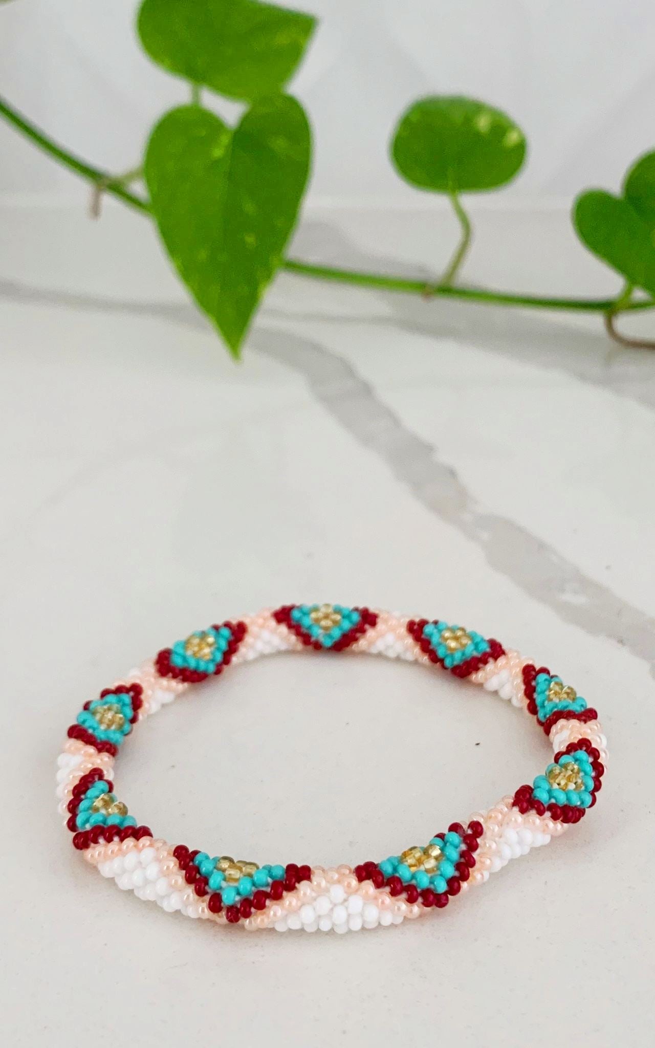 Rolling Beaded Bracelet - Ecury