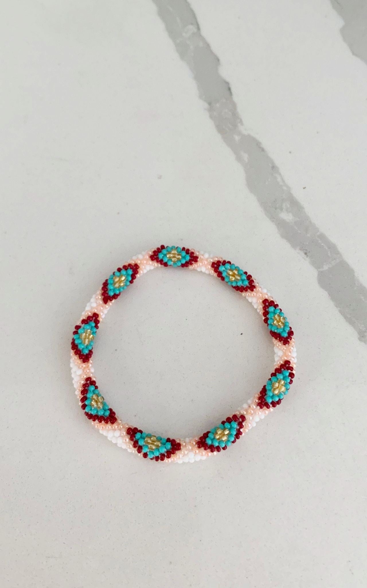 Rolling Beaded Bracelet - Ecury