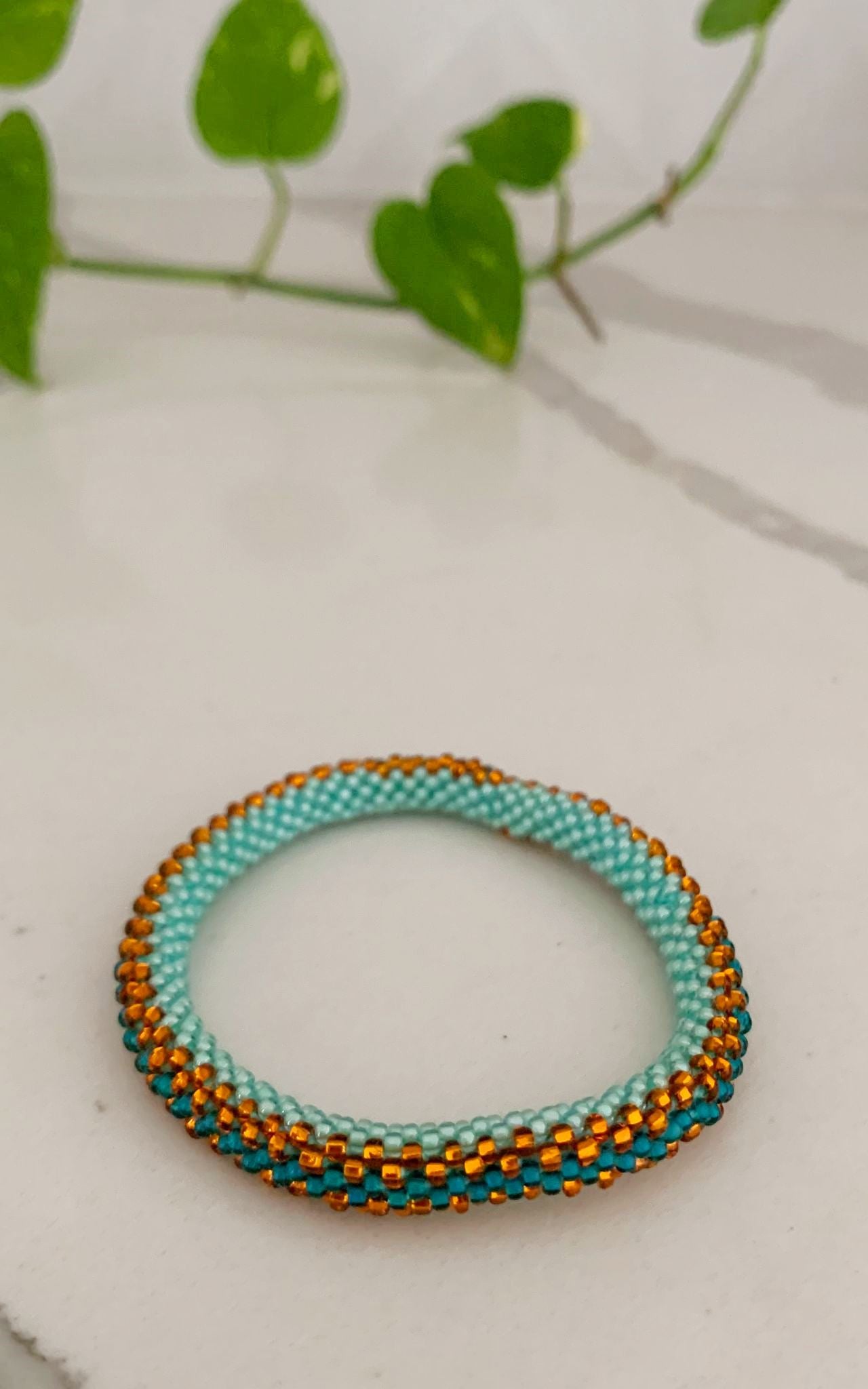 Rolling Beaded Bracelets - Patterned