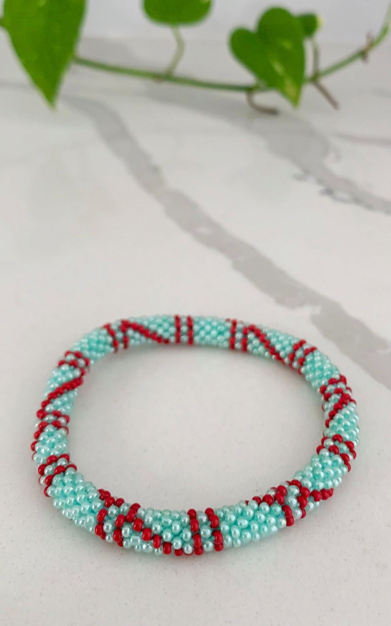 Rolling Beaded Bracelet - Latigo