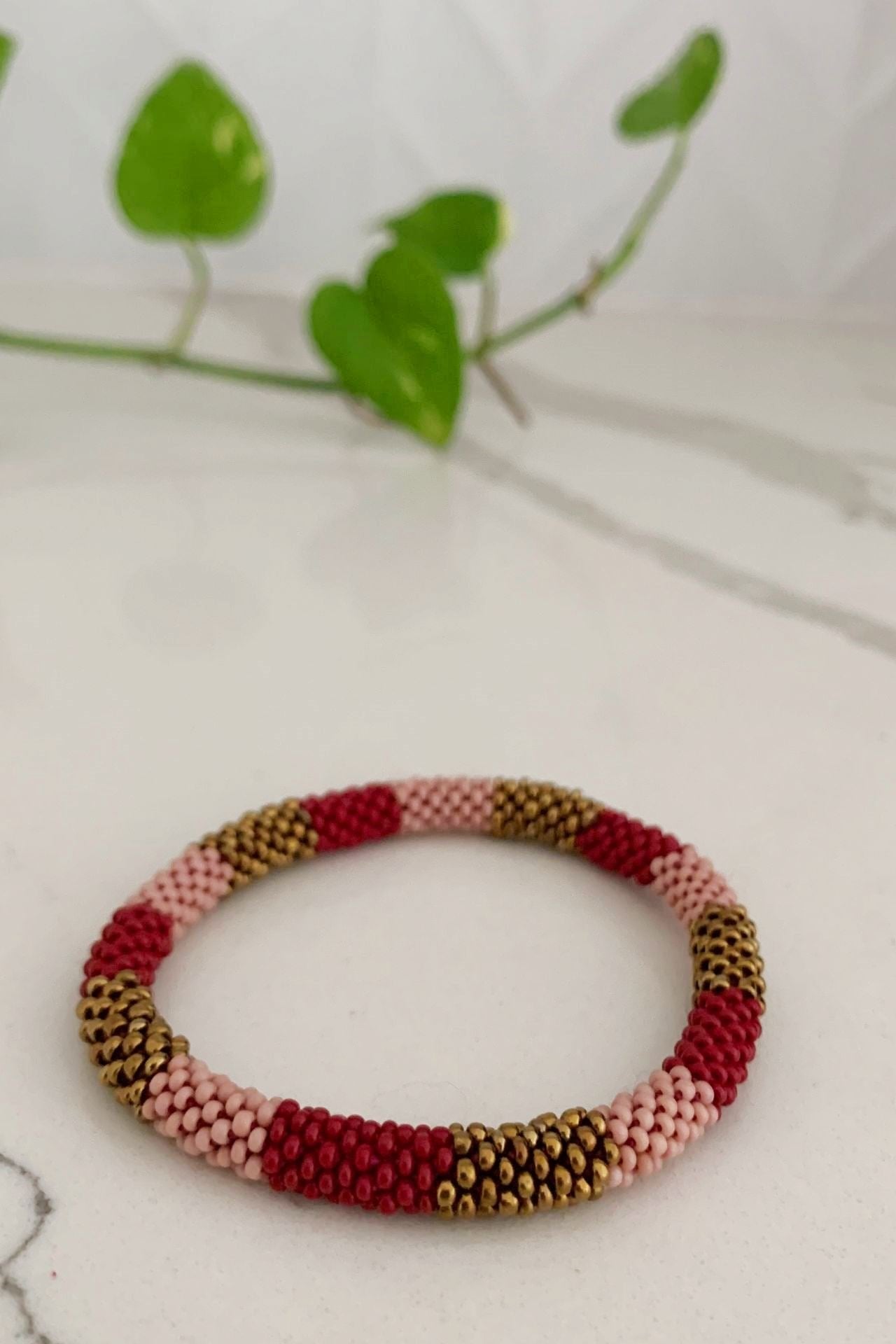 Rolling Beaded Bracelets - Patterned