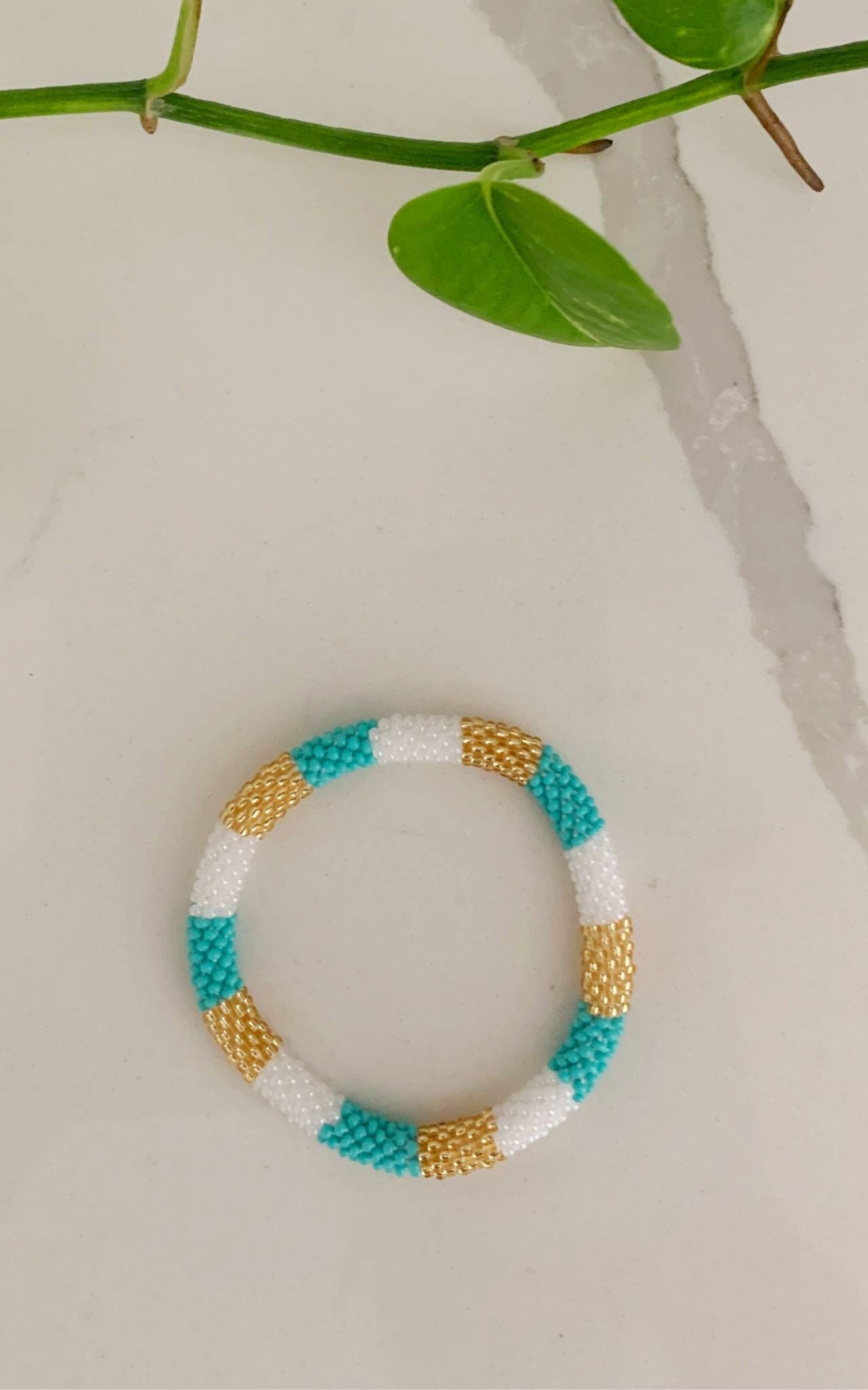 Rolling Beaded Bracelet - Riva