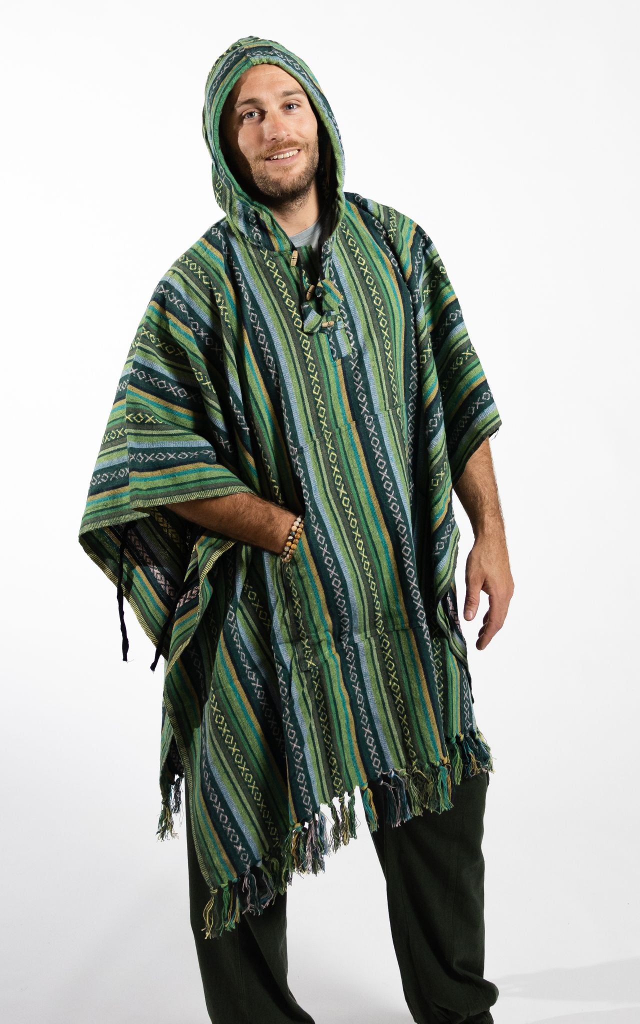 Thick Cotton Poncho