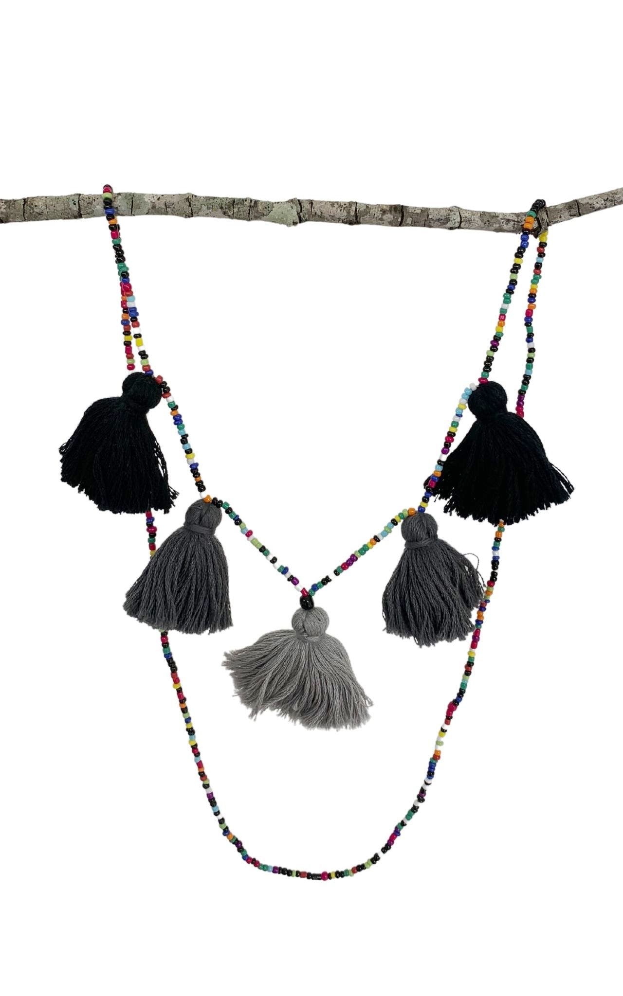 Five Tassel Necklaces