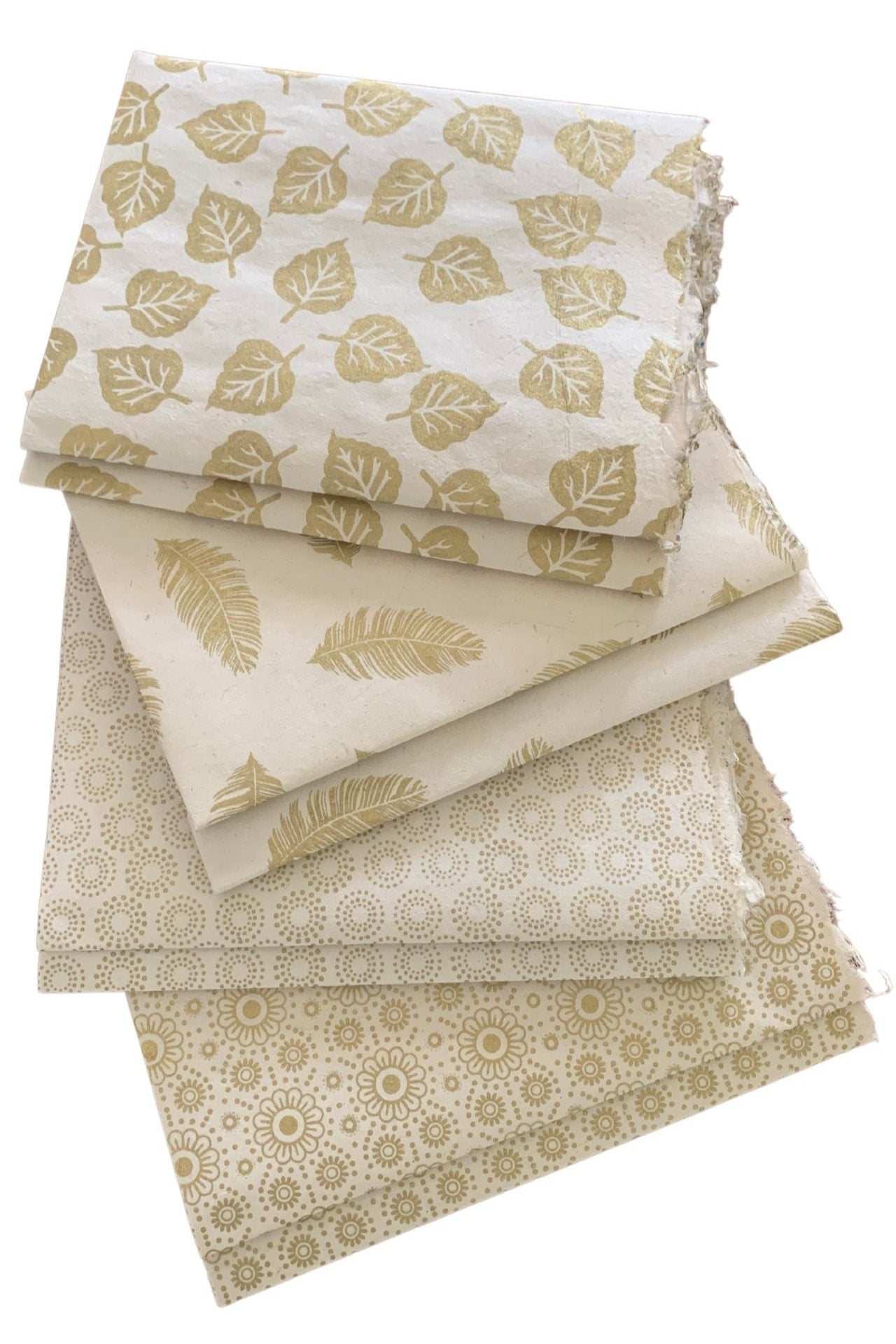 Gift Wrapping Paper Bundle - Gold