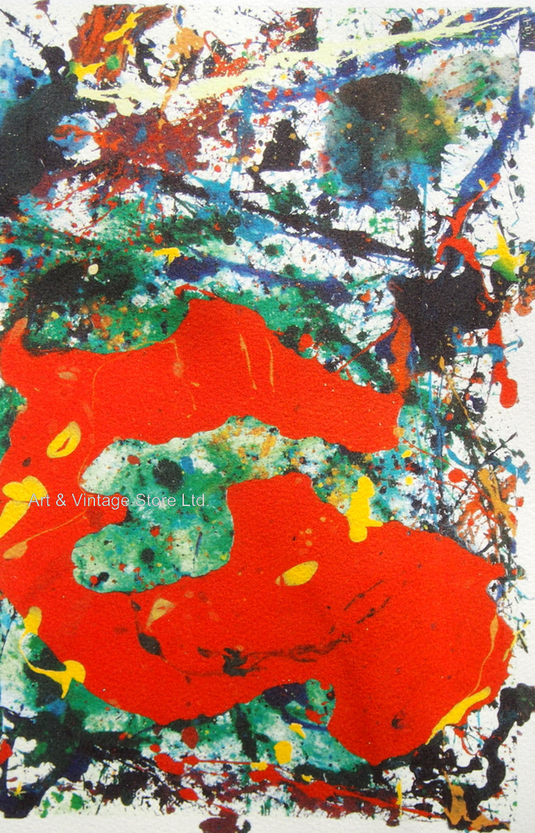 Sam Francis Fine Art Print Art & Vintage Store Ltd