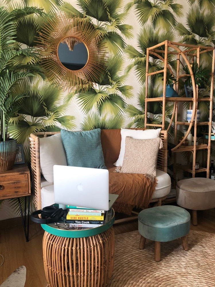 25 Cheerful Tropical Home Office Decor Ideas - Shelterness