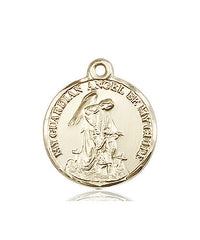 Learn More about Guardian Angel Medal (14kt Gold) Image of Guardian Angel Medal (14kt Gold)