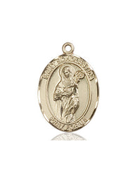 Learn More about St. Scholastica Medal (14kt Gold) Image of St. Scholastica Medal (14kt Gold)