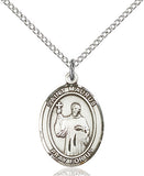 Learn More about St. Maurus Pendant (Sterling Silver) Image of St. Maurus Pendant (Sterling Silver)