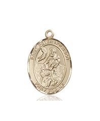 Learn More about St. Peter Nolasco 14Kt Gold Medal Image of St. Peter Nolasco 14Kt Gold Medal