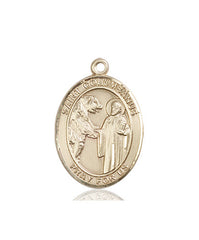 Learn More about St. Columbanus Medal (14kt Gold) Image of St. Columbanus Medal (14kt Gold)