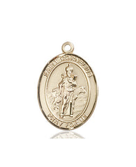 Learn More about St. Cornelius 14Kt Gold Medal Image of St. Cornelius 14Kt Gold Medal
