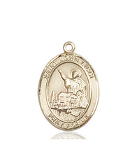 Learn More about St. John Licci 14Kt Gold Medal Image of St. John Licci 14Kt Gold Medal