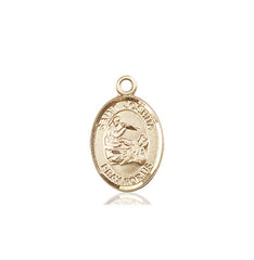 Learn More about St. Joshua Medal (14kt Gold) Image of St. Joshua Medal (14kt Gold)