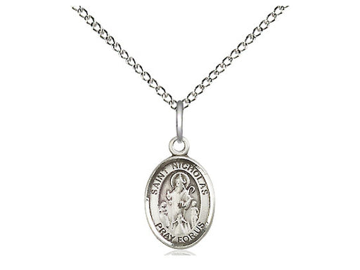 st nicholas gold pendant