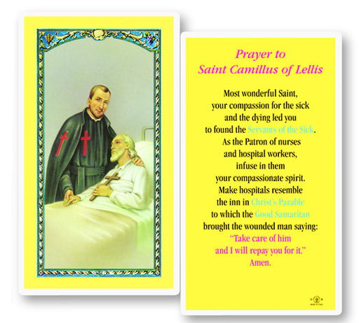 LAMINATED HOLY CARD THE ANGELUS