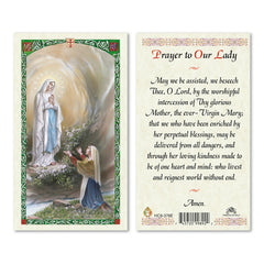 St. Louis King of France Laminated holy card