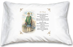 Image of St. Patrick Pillow Case - English Prayer
