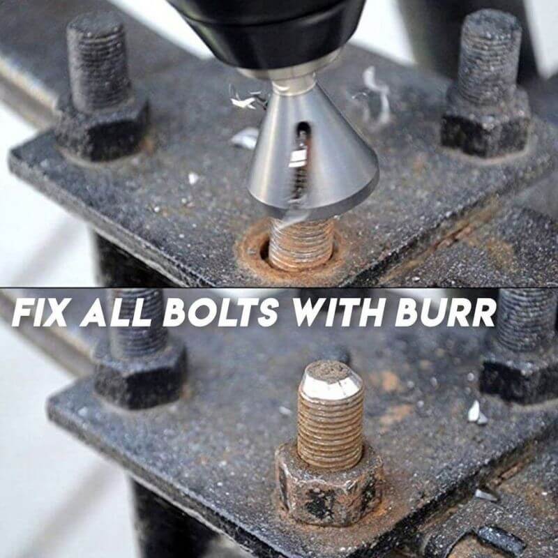 EasyBurr bolt deburring tool