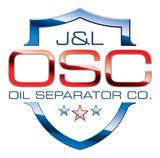 JLT Passenger Side Oil Separator 3.0 - Black Anodized for 18-19 Ford Mustang GT