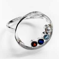 grandmother's ring, nebula birthstones