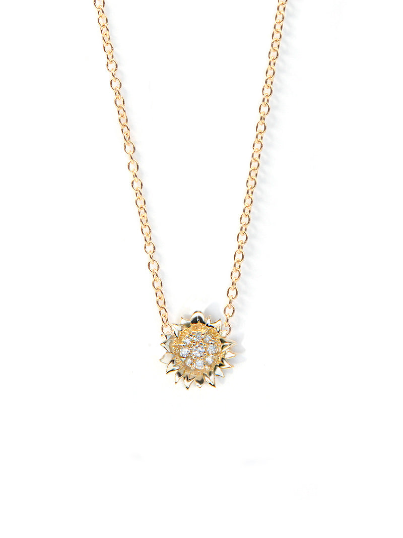 Sunflower Necklace Fashion Simple Gold Net Red Sunflower Zircon Daisy  Clavicle Chain Pendant Clavicle Chain For Mother And Daughter Gift  Valentine'S Day Gifts For Her - Walmart.com
