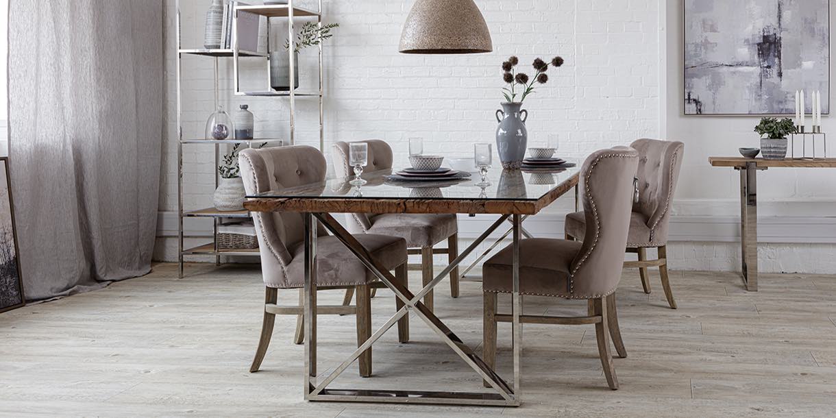 Kensington Reclaimed Wood Dining Table Modish Living