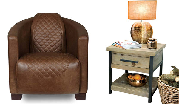 Triumph Armchair and Lansdowne Side Table