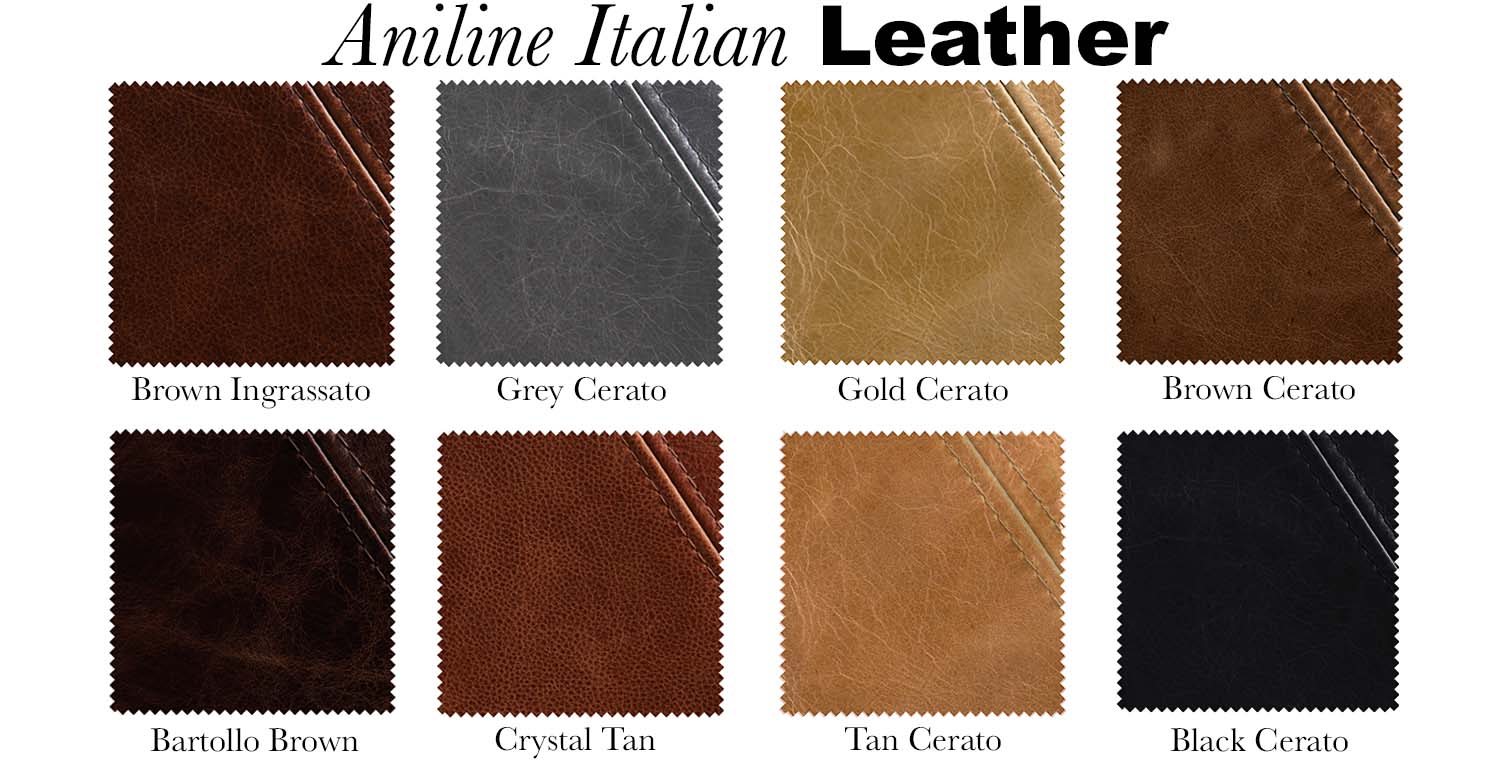 Leather Swatches at Modish Living