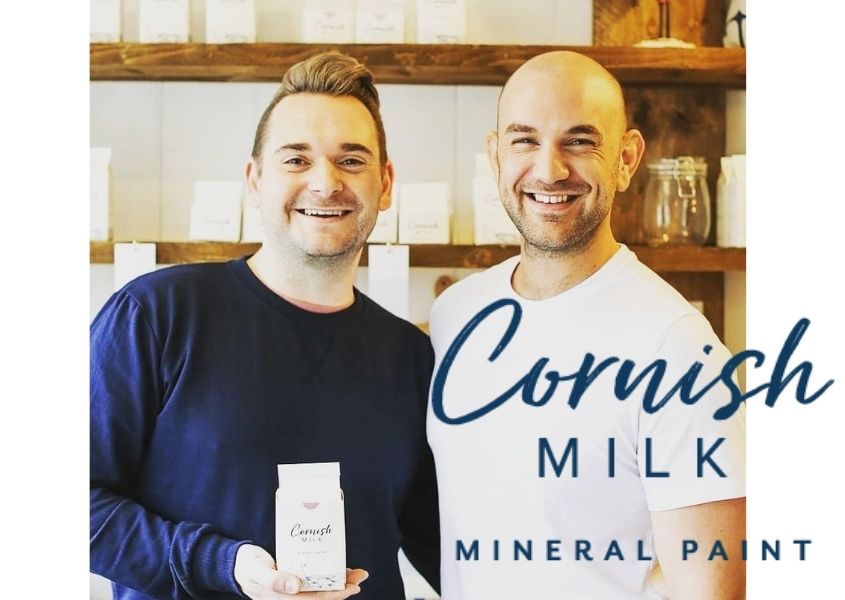 Founders of Cornish Milk Mineral Paints