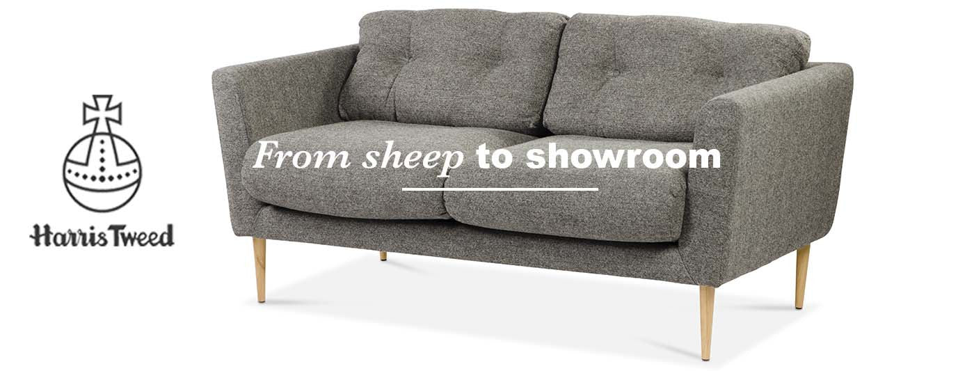 Harris Tweed Napier Sofa -Modish Living